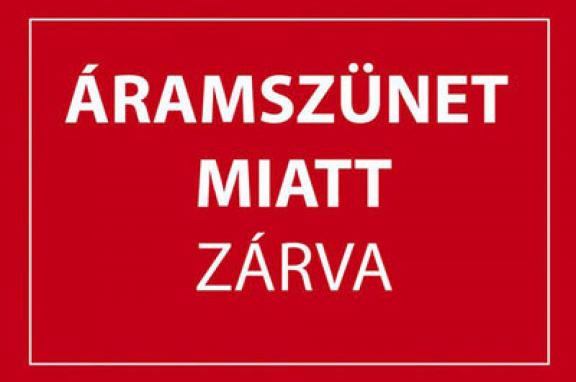 Áramszünet